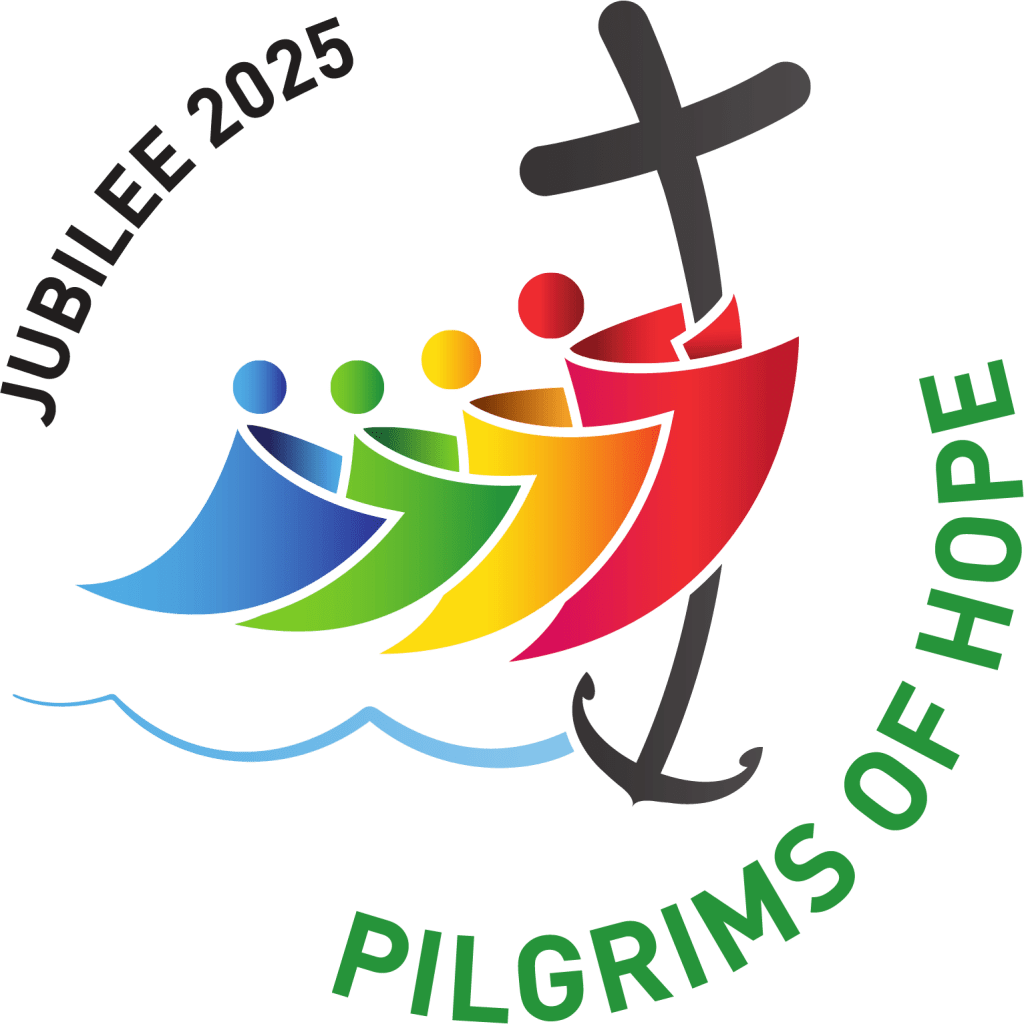 Jubilee Year 2025 logo of Pilgrims of Hope